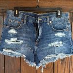 Aeropostale  size 6 women’s high rise blue ripped jeans Photo 0