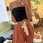 Vestique Flowy Orange Shorts Photo 0