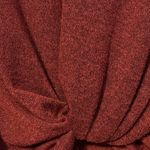 Peyton Jensen ‎ burgundy/wine knot front lightweight sweater small KTP801682EV Photo 2