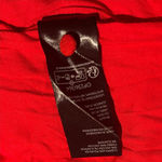 Anthropologie  V-Neck Ruched Mesh Long Sleeve Midi Dress True Red Size 2X Photo 6