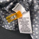 Craft And Barrow Button Blouse Size 3X Polka Dot Stretchy Casual Oversized Comfy Black Photo 9