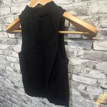 EUC Madden NYC Women's High Neck Tank Top Black Size Medium Photo 6