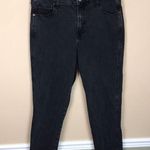 Old Navy Women's High-Rise Vintage Slim Secret-Smooth Pockets Faded Black Jeans Photo 0