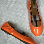 BCBG Paris Women’s Size 8.5 Magie Elastic Ballet Neon Orange Watermelon Flats Photo 0