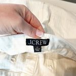 J.Crew Textured Denim Mini Skirt Gold Buttons Ecru Cream 31 / 12 Photo 3