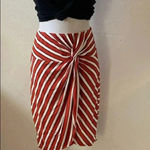 🆕Rust & White Stripe Knot Photo 2