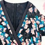 Anthropologie X Bl^nk London Montage Floral Wide Leg Jumpsuit 3X Boho Bohemian Photo 4