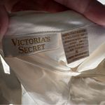Victoria's Secret Vintage Victoria’s Secret gold label Cream Satin Nightgown lace detail small Photo 10