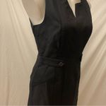 White House | Black Market Black Dress sz 8 Business Dress Lined Photo 9
