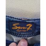 Seven7 Seven womens denim jean shorts size 6 5 pocket stretch Photo 1