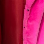 Faux Fur Pink Coat Size M Photo 3