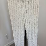 Jonathan Simkhai White crochet pants Photo 2