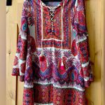 Kafta Mini Dress, Bathing Suit Cover Up or Boho Shirt Photo 2