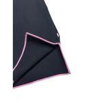 Vertigo Paris Dress Black w Pink Trim V neck Ribbed Sleevless Women Size XLarge Photo 8