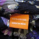 NWT Oliphant Milano Smocked Maxi in Navy Floral Metallic Chiffon Dress L Blue Size L Photo 6