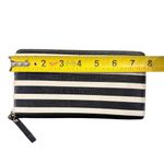 Kate Spade Lacey Fairmont Black White Stripe Wallet Photo 2