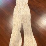 Material Girl White lace jumpsuit Photo 0