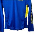 Adidas Running B.A.A. 2012 BOSTON MARATHON Long Sleeve Shirt Blue & Yellow Sz M Photo 7