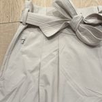 Athleta NEW Taupe Grey Abalone Stretch Self Belted Skyline Shorts Size 20 $59 Photo 1