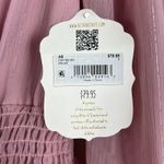 Altar'd State NWT Altar’d State Mini Dress Mauve Pink Square Neck Tiered Coquette Fairycore Photo 4