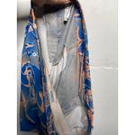 Columbia  PFG Womens Size 2X Shorts Blue Orange Floral Fish Photo 6