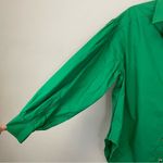 Fantastic Fawn  Kelly Green Oversized Raw‎ Shirt Size S Photo 2