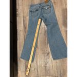 Levi's Premium Noughties Bootcut Jeans Women's Size 30 Distressed Denim Light Was Photo 4