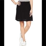 Three Dots  double gauge navy short skirt. NWOT Photo 2