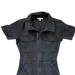 Good American Wonen’s Fit For Success Black Short Sleeve Jumpsuit Size 2 Photo 9