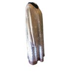 Vintage floral tan and white long sleeve dress size XL Brown Photo 3