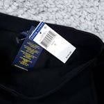 Polo Ralph Lauren Velvet Side Stripe Black Skinny Pants Ankle Zip Size 0 Photo 5