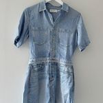 Rag and Bone Liquid Miramar Denim Mini Dress S Photo 6