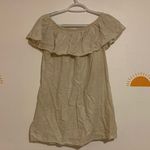 Peppermint  Off the Should Cream Dress Photo 0