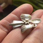 Sterling Silver Southern 2-tone Angel Earrings Photo 11