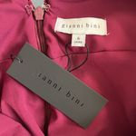 Gianni Bini NWT  Mariah 3/4 Sleeve Plunging V-Neck Burgundy Velvet A-Line Dress Photo 7