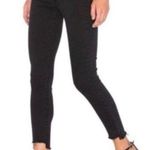 Paige  Verdugo Ankle Black Skinny Stretchy Jeans Raw Hem Low rise size 25​ Photo 0
