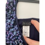 Navy one shoulder beaded blouses Blue Size XS Photo 3