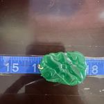 Carved Imperial Green Jade Pendant Photo 3