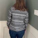 Jachs  Cabin black and white snap pullover large Photo 5
