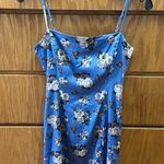 Aritzia Sunday Best Floral Satin Dress Photo 0