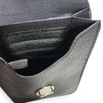 Black Faux Leather Universal Touch Screen Purse Photo 2