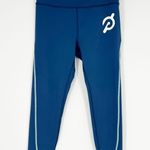 Peloton  Move Seamed Cropped Leggings M Blue Photo 0