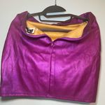 Windsor  Shiny Magenta Pencil Skirt Photo 4