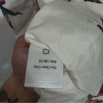 Rebecca De Ravenel 100% Silk Mini Dress White/Pink Floral Size 2 White Photo 7