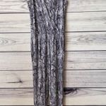 Peyton Jensen Grey Snake Print Sleeveless Jumpsuit Photo 0