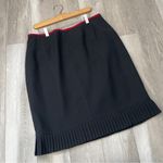 Kasper Vintage Tailored Skirt knee length pencil womens Black (size 14 petite) 90s work Photo 3
