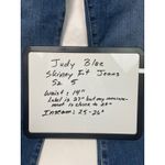 Judy Blue  Skinny Fit Jeans Women's Size 5 Distressed Frayed Hem Blue Denim Photo 3