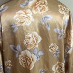 Victoria's Secret Victoria’s Secret Floral Satin Button-Up sleep dress Shirt Photo 3