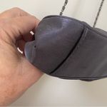 Jessica McClintock Evening Small Bag. Gun Metal Gray Satin Finish Photo 10