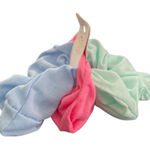 CHLOE ACCESSORY 3 PIECE PASTEL SCRUNCHY SET Pink Photo 0